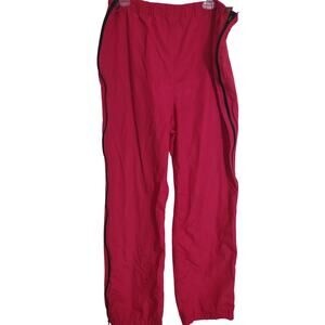 Vintage L.L. Bean Windbreaker Track Pants Full Side Zip‎ Large Made in the USA